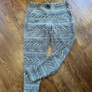 Patagonia fleece drawstring pants in size large